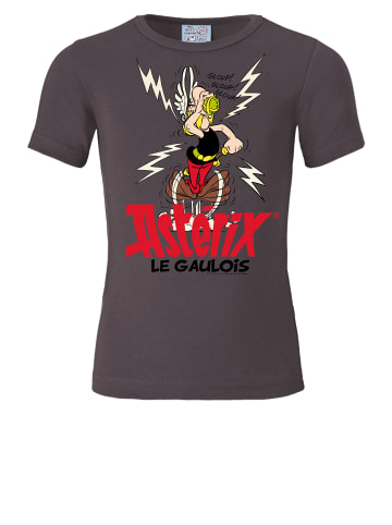 Logoshirt T-Shirt Asterix Der Gallier in grau