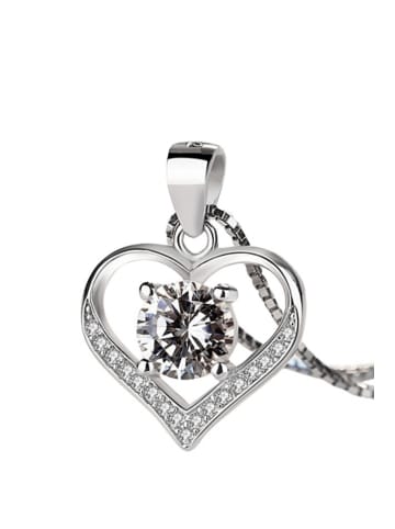 collezione alessandro Kurze Kette " Heart " in silbern