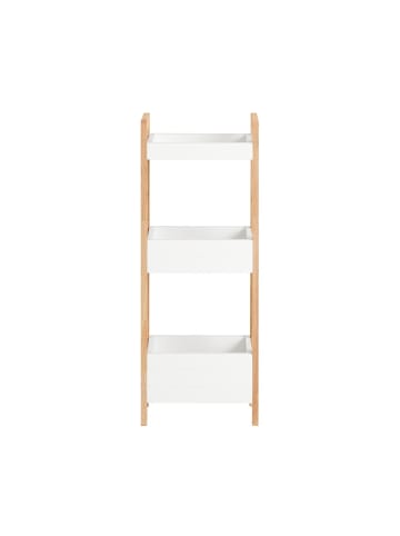 SoBuy Stehregal in Mattweiß - (W) 20 x (H) 74 x (L) 28 cm