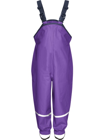 Playshoes Kinder Regenhose "Regenlatzhose Textilfutter" in Lila