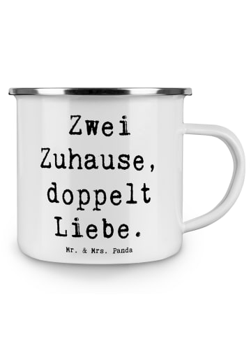 Mr. & Mrs. Panda Becher Spruch Trennung von den Eltern mit Spruch in Weiß