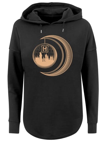 F4NT4STIC Oversized Hoodie Harry Potter Hogwarts Moon in schwarz