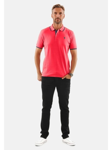 U.S. Polo Assn. P-002 in Coral-Navy