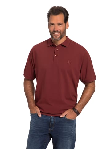JP1880 Poloshirt in dunkel kirschrot