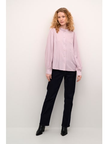CULTURE Langarm-Hemd CUbelva in Pale Mauve Melange