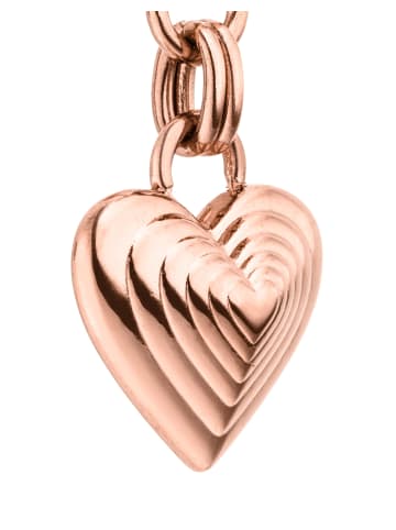 PURELEI Ohrringe Whispering Hearts in Rosegold