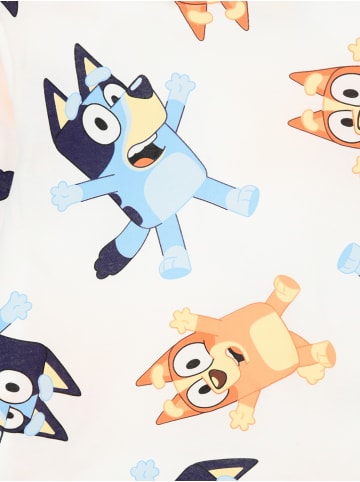 Bluey Langarmshirt Bluey & Bingo in Creme