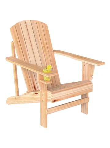 Outsunny Gartenstuhl 72B x 95T x 93H cm Natur