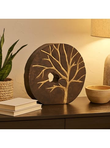 kobolo Dekofigur TREE33 in Braun