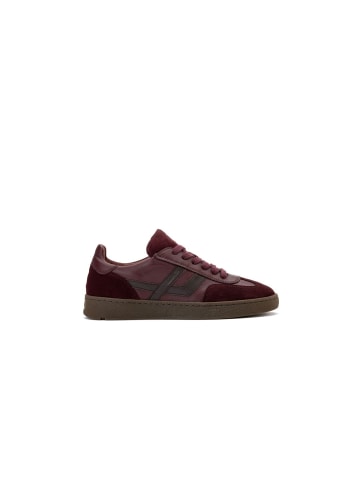 LLOYD Sneaker BRAVA in dark cherry/cigar