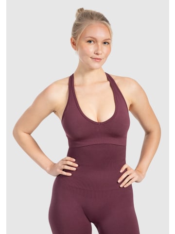 SMILODOX Sport BH Daline in Dunkel Lila