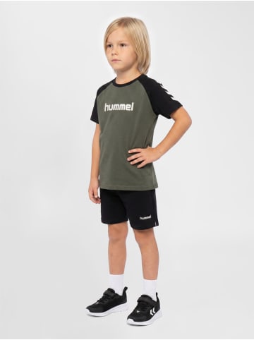 Hummel T-Shirt Hmljr Logo Lebensstil Mädchen in CASTOR GRAY