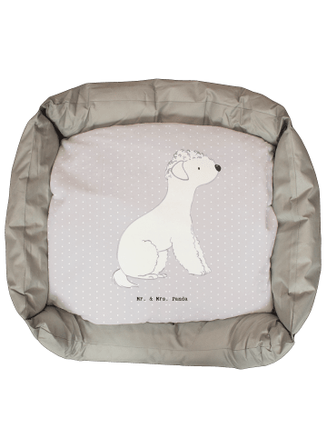 Mr. & Mrs. Panda Hundebett Bedlington Terrier Lebensretter ohne ... in Grau Pastell