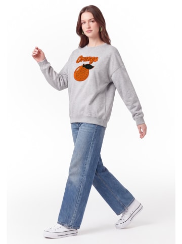 myMo Women Sweatshirt in Grey