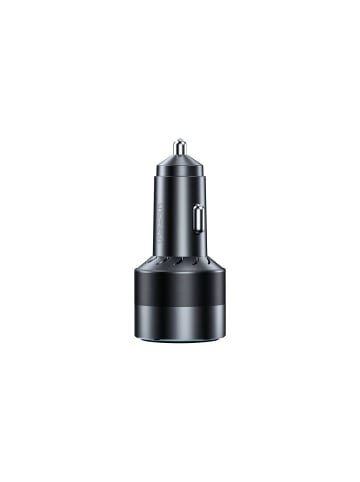 Wisam Choetech 63W Dual USB-C 45W+ USB-A 18w schnelles Autoladegerät (schwarz)