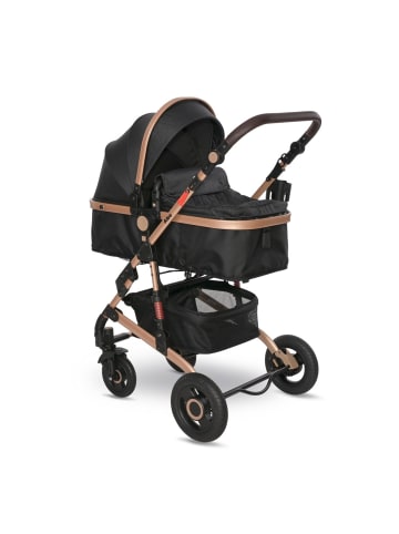 Lorelli Kombikinderwagen 2 in 1 Alba in schwarz