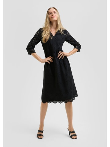 s.Oliver BLACK LABEL Kleid kurz in Schwarz