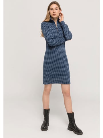 Hessnatur Jacquard-Kleid in nachtblau