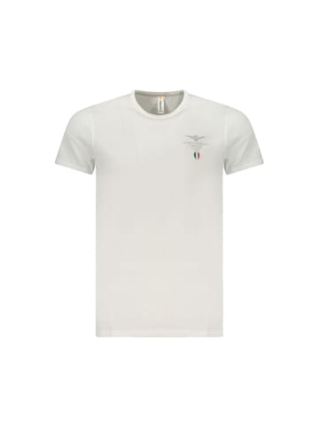ACCADEMIA MILITARE Weiß Baumwolle Herren T-Shirt