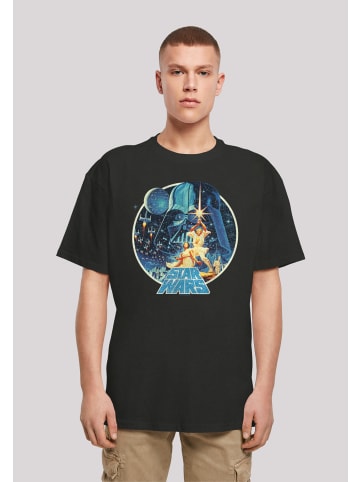F4NT4STIC T-Shirt Star Wars Vintage Victory Rebellen Logo in schwarz