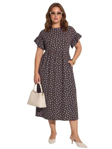 Shape Of You Kleid in Braun