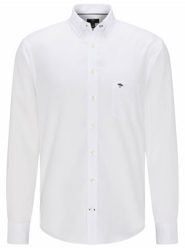 FYNCH-HATTON Langarm FreizeitHemd für Herren in white