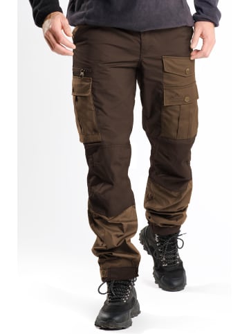 Normani Outdoor Sports Herren Wanderhose - Outdoorhose in Walnuss/Braun