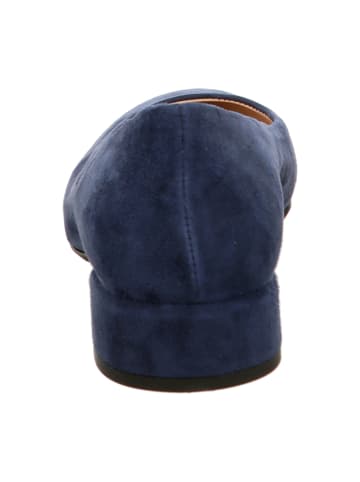 dirndl+bua Flache Pumps in Blau