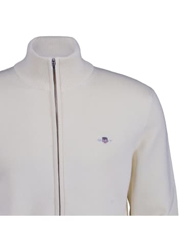 Gant Strickjacke in Creme