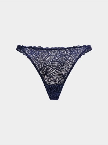 Erlich Textil  FLUID LACE STRING in mitternachtblau