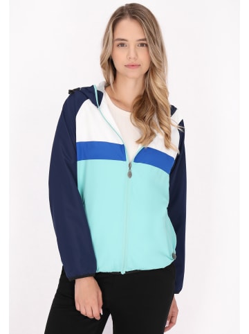 myMO ATHLSR Anorak in Türkis Colorblock