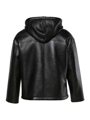 STHUGE Lederjacke in schwarz