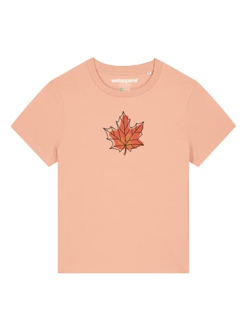 wat? Apparel T-Shirt Herbst in Fraiche Peche