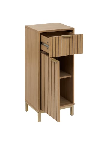 5five Simply Smart Badezimmerregal TASSO in Braun, 33 x 28 x 80 cm