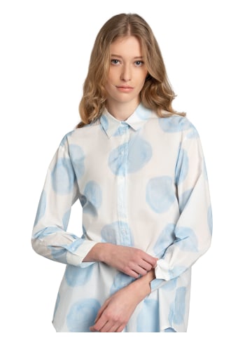 More & More Punktebluse in big painted dots print
