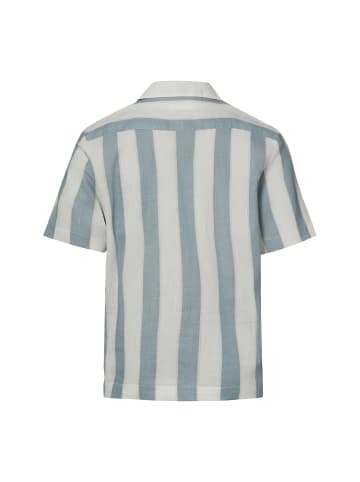 Lindbergh Freizeithemd in weiß indigo - 0003