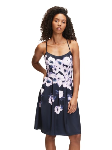 Vera Mont Cocktailkleid mit Blumenprint in Dark Blue-Rosé