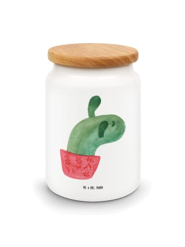 Mr. & Mrs. Panda Dose Kaktus Mama ohne Spruch in Weiß