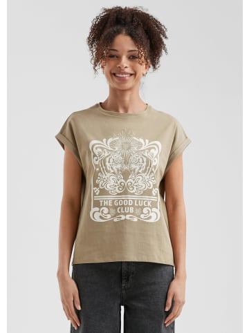 QS T-Shirt in 78D0_helles olivgrün