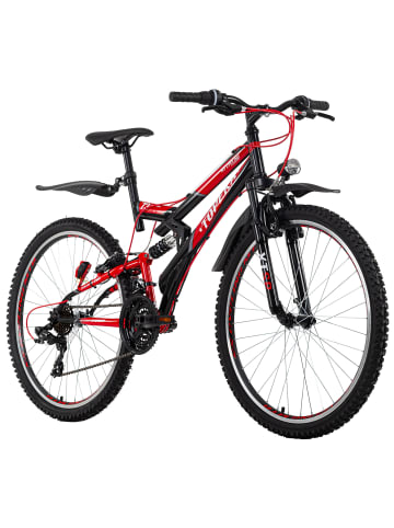 KS CYCLING MTB 26" Topeka in Schwarz-Rot