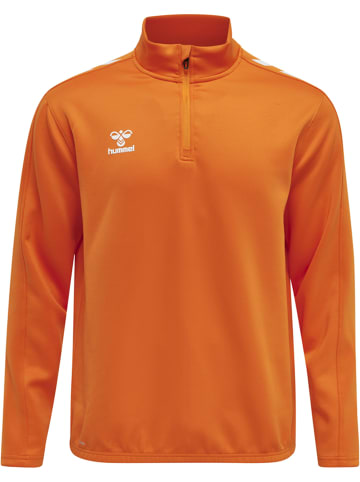 Hummel Hummel Halbreißverschluss Sweatshirt Hmlcore Erwachsene in ORANGE TIGER