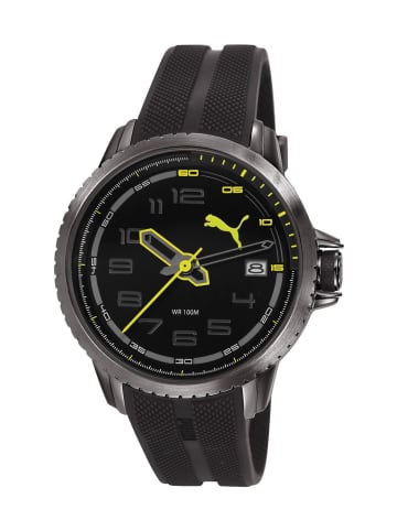 Puma Time Quarzuhr in Schwarz 43 mm