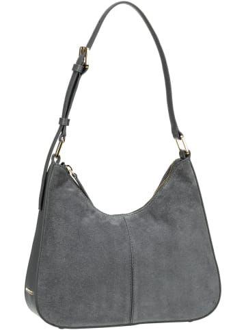 Mandarina Duck Beuteltasche Velvet Plisse Small Hobo KKT08 in London Fog