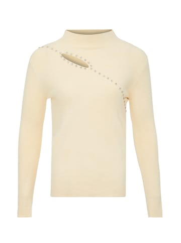 bling bling by leo Strickpullover in Beige