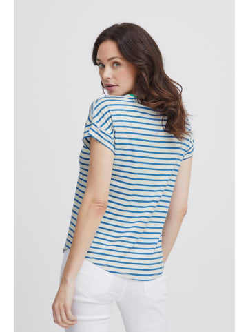 Fransa T-shirt FRFEPORSI Regular fit in Beaucoup Blue mix