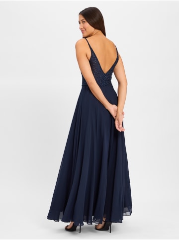 HEY KYLA Abendkleid in marine - 0001