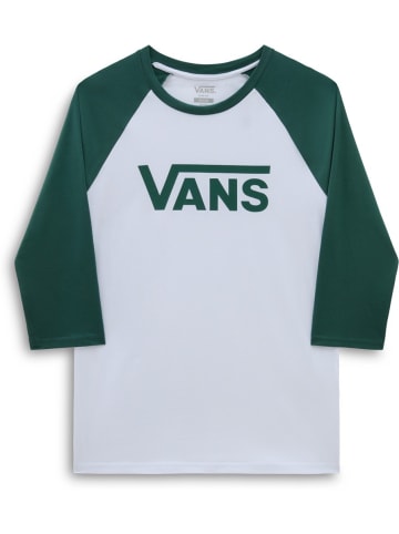 Vans T-Shirt "Mn Vans Classic Raglan" in Weiß