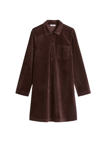 Marc O'Polo DENIM Cordkleid A-Shape in Espresso Brown
