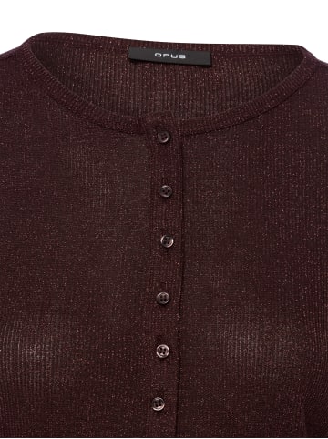 OPUS Shirt Sosmica in schoko gold - 0001