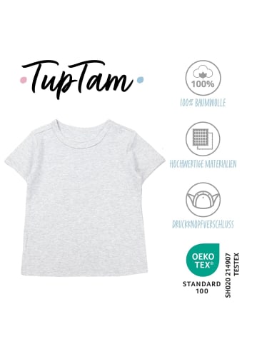 TupTam Baby Kurzarm T-Shirt 5er Set in blau Modell 1